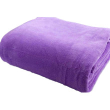 Wholesale Solid Color Polar Fleece Throw Blanket